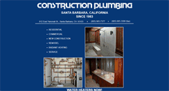 Desktop Screenshot of construction-plumbing.com